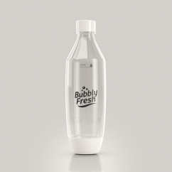 Butelki BUBBLYFRESH do Saturatora Sodastream 2x Biała 1L