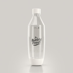 Butelki BUBBLYFRESH do Saturatora Sodastream Niebieska, Biała i Czarna 1L