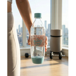 Butelki BUBBLYFRESH do Saturatora Sodastream Niebieska, Biała i Czarna 1L
