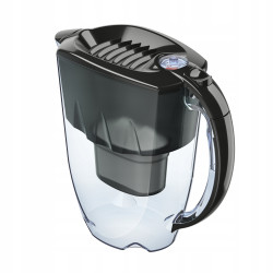 Dzbanek filtrujący Aquaphor Amethyst 2,8 l + 3 wkłady, czarny
