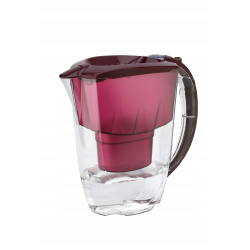 Dzbanek filtrujący Aquaphor Amethyst 2,8 l + 3 wkłady, wiśniowy