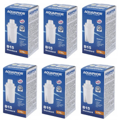 Wkład filtrujący Aquaphor B15 Standard 6 szt.