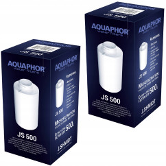 Dzbanek filtrujący Aquaphor J.SHMIDT 500 2,8 l + 3 wkłady, biały