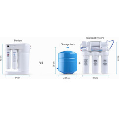 Filtr odwróconej osmozy Aquaphor RO-101S Morion + wkłady K5, K2, K7M