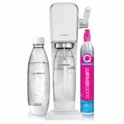 Saturator do wody SODASTREAM ART Biały + syrop Pepsi