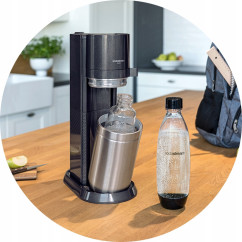 Saturator do wody SODASTREAM DUO Czarny + 2x butelka + syrop Pepsi