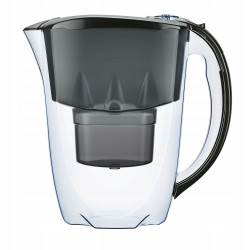 Dzbanek filtrujący Aquaphor Amethyst 2,8 l + 4 wkłady, czarny