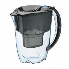 Dzbanek filtrujący Aquaphor Amethyst 2,8 l + 4 wkłady, czarny