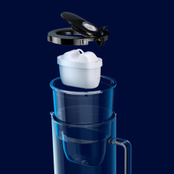 Dzbanek filtrujący szklany Aquaphor Glass + filtr Maxfor Mg2+ gratis
