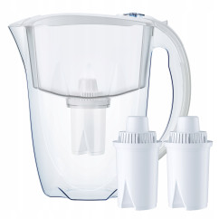 Dzbanek filtrujący Aquaphor Ideal 2,8L biały na filtry B15 Standard