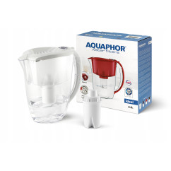 Dzbanek filtrujący Aquaphor Ideal 2,8L biały na filtry B15 Standard
