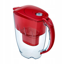 Dzbanek filtrujący Aquaphor Jasper 2,8 l czerwony