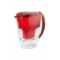 Dzbanek filtrujący Aquaphor Jasper 2,8 l czerwony