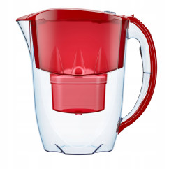Dzbanek filtrujący Aquaphor Jasper 2,8 l +1 wkład, czerwony