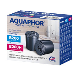 Wkład filtrujący i zmiękczający wodę AQUAPHOR B200H do filtra Modern 2 szt.