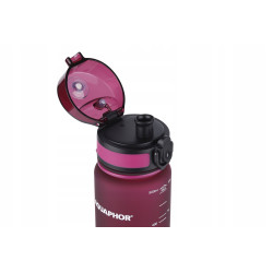 Butelka filtrująca Aquaphor City 500 ml, bordowa