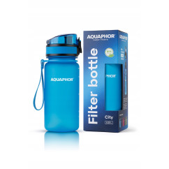 Butelka z Filtrem do Wody Aquaphor City 350 ml Niebieska Bidon na Siłownie
