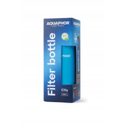 Butelka z Filtrem do Wody Aquaphor City 350 ml Niebieska Bidon na Siłownie
