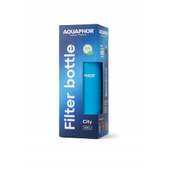 Butelka z Filtrem do Wody Aquaphor City 350 ml Niebieska Bidon na Siłownie