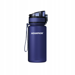 Butelka z Filtrem do Wody Aquaphor City 350 ml granatowa