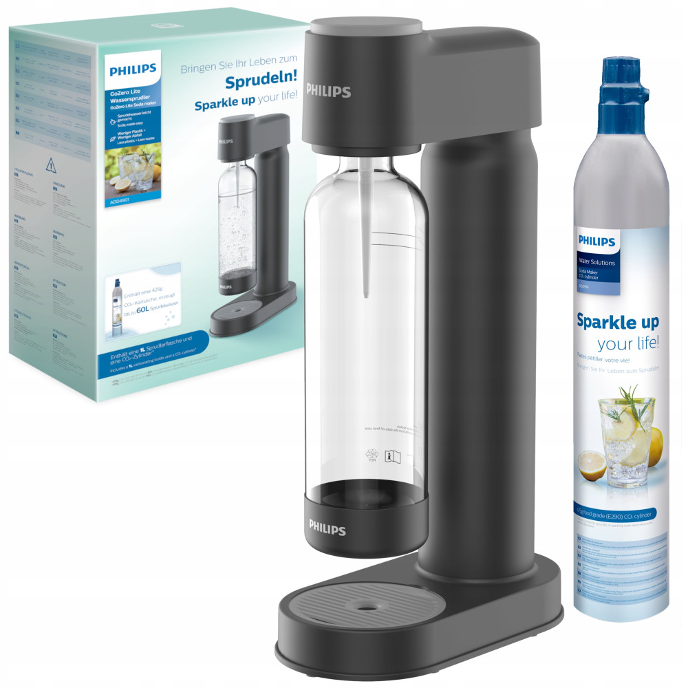 Saturator do wody PHILIPS ADD4901BK czarny