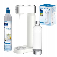 Saturator do wody PHILIPS ADD4902WH, biały/stalowy