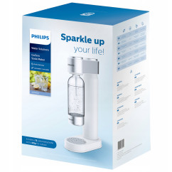 Saturator do wody PHILIPS ADD4902WH, biały/stalowy